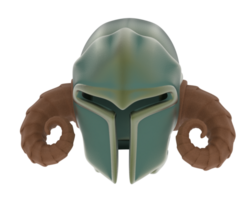 gladiator helm geïsoleerd Aan achtergrond. 3d renderen - illustratie png