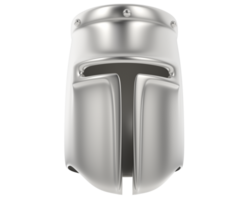 Gladiator helmet isolated on background. 3d rendering - illustration png