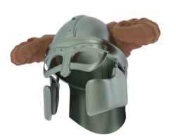 Gladiatore casco isolato su sfondo. 3d interpretazione - illustrazione png