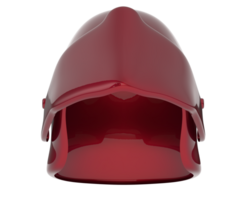 gladiador capacete isolado em fundo. 3d Renderização - ilustração png