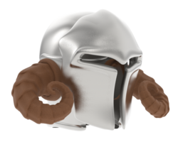 gladiateur casque isolé sur Contexte. 3d le rendu - illustration png