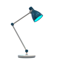 Modern desk lamp isolated on background. 3d rendering - illustration png