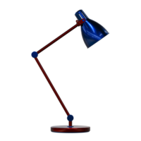 Modern desk lamp isolated on background. 3d rendering - illustration png