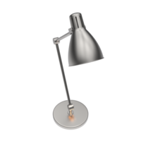 modern skrivbord lampa isolerat på bakgrund. 3d tolkning - illustration png