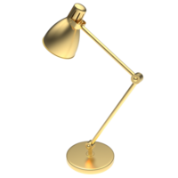 Modern desk lamp isolated on background. 3d rendering - illustration png