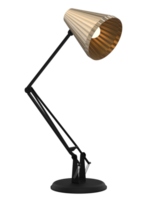 Modern desk lamp isolated on background. 3d rendering - illustration png