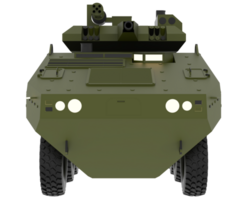 guerra vehículo aislado en antecedentes. 3d representación - ilustración png