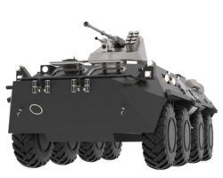 War vehicle isolated on background. 3d rendering - illustration png