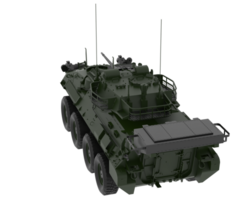 War vehicle isolated on background. 3d rendering - illustration png