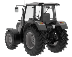 Tractor isolated on background. 3d rendering - illustration png