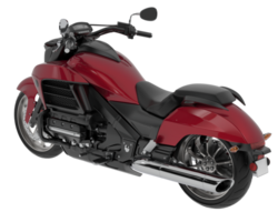 Motorcycle isolated on background. 3d rendering - illustration png