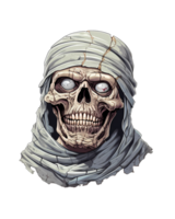 AI generated mummy art illustrations for stickers, tshirt design, poster etc png