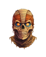 AI generated mummy art illustrations for stickers, tshirt design, poster etc png