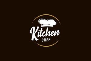 chef logo vector icon illustration