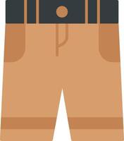 Shorts Flat Icon vector