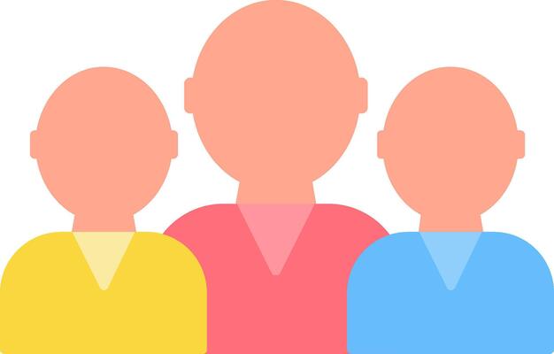 Team Flat Icon