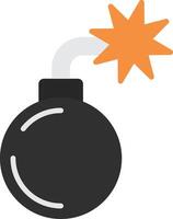 Bomb Flat Icon vector