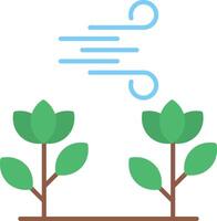 Photosynthesis Flat Icon vector