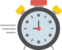 Stopwatch Flat Icon vector