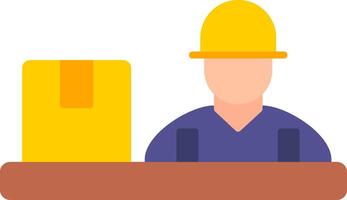 Assembling Flat Icon vector