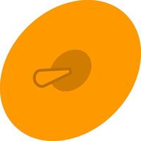 Cymbals Flat Icon vector