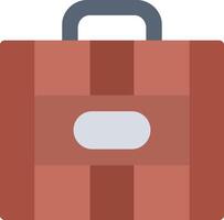 Suitcase Flat Icon vector