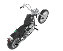 motocicleta aislado en antecedentes. 3d representación - ilustración png