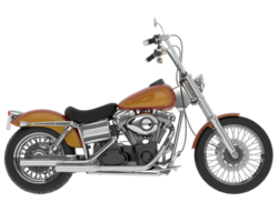 Motorcycle isolated on background. 3d rendering - illustration png