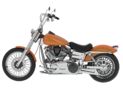 Motorcycle isolated on background. 3d rendering - illustration png