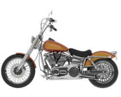 Motorcycle isolated on background. 3d rendering - illustration png