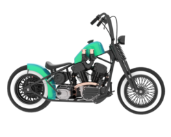 motocicleta aislado en antecedentes. 3d representación - ilustración png