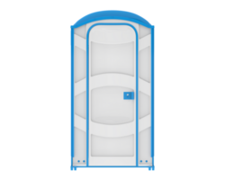 openbaar toilet geïsoleerd Aan achtergrond. 3d renderen - illustratie png