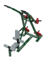 Gym Utrustning isolerat på bakgrund. 3d tolkning - illustration png