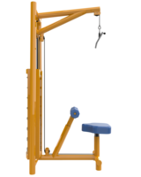 Gym equipment isolated on background. 3d rendering - illustration png