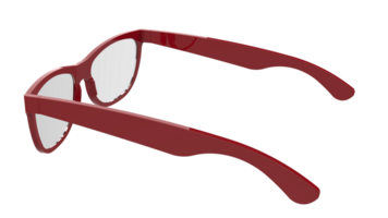 Soleil des lunettes isolé sur Contexte. 3d le rendu - illustration png