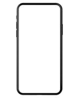 smartphone attrapp isolerat på bakgrund. 3d tolkning - illustration png