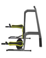 Fitnessstudio Ausrüstung isoliert auf Hintergrund. 3d Rendern - - Illustration png