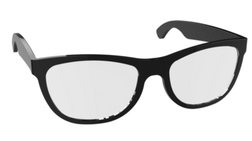 Soleil des lunettes isolé sur Contexte. 3d le rendu - illustration png