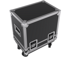 Musical equipment box isolated on background. 3d rendering - illustration png