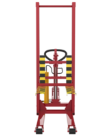 Warehouse hydraulic equipment for cargo isolated on background. 3d rendering - illustration png
