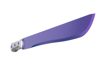 machette isolé sur Contexte. 3d le rendu - illustration png