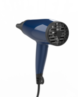 Hairdryer isolated on background. 3d rendering - illustration png