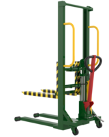 Warehouse hydraulic equipment for cargo isolated on background. 3d rendering - illustration png