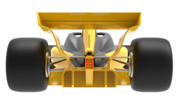 racing auto geïsoleerd achtergrond. 3d renderen - illustratie png