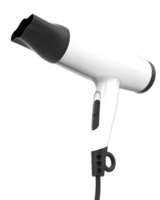 Hairdryer isolated on background. 3d rendering - illustration png