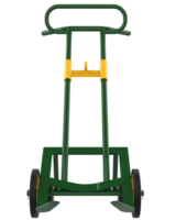 Sack truck isolated on background. 3d rendering - illustration png