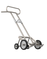 Sack truck isolated on background. 3d rendering - illustration png
