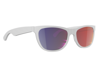 Soleil des lunettes isolé sur Contexte. 3d le rendu - illustration png