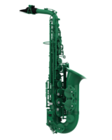 saxophone isolé sur Contexte. 3d le rendu - illustration png