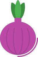 Onion Flat Icon vector